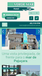 Mobile Screenshot of hotelverdemar.com.br